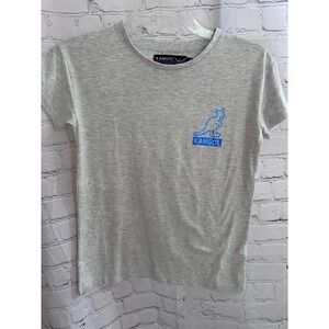 Kangol T-Shirt Graphic Logo‎ Tee Casual Top Short Sleeve XS